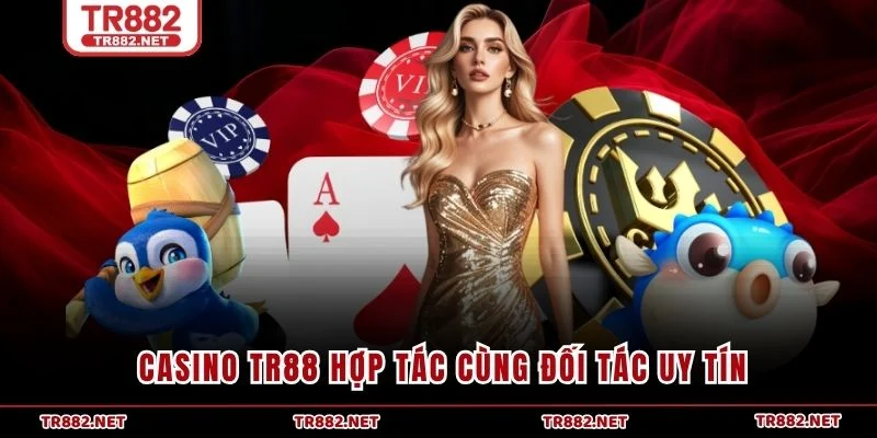 Casino TR88 hợp tác cùng đối tác uy tín